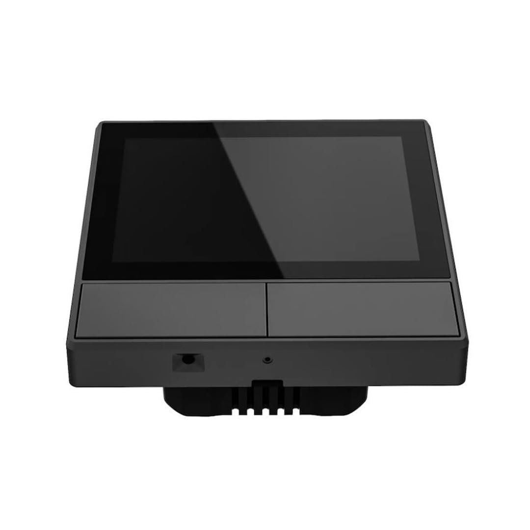 Ledgebit Nspanel EU Smart Scene 2 WayWall Switch Intelligent Color LCD Touch Smart, 230 Volts, Black