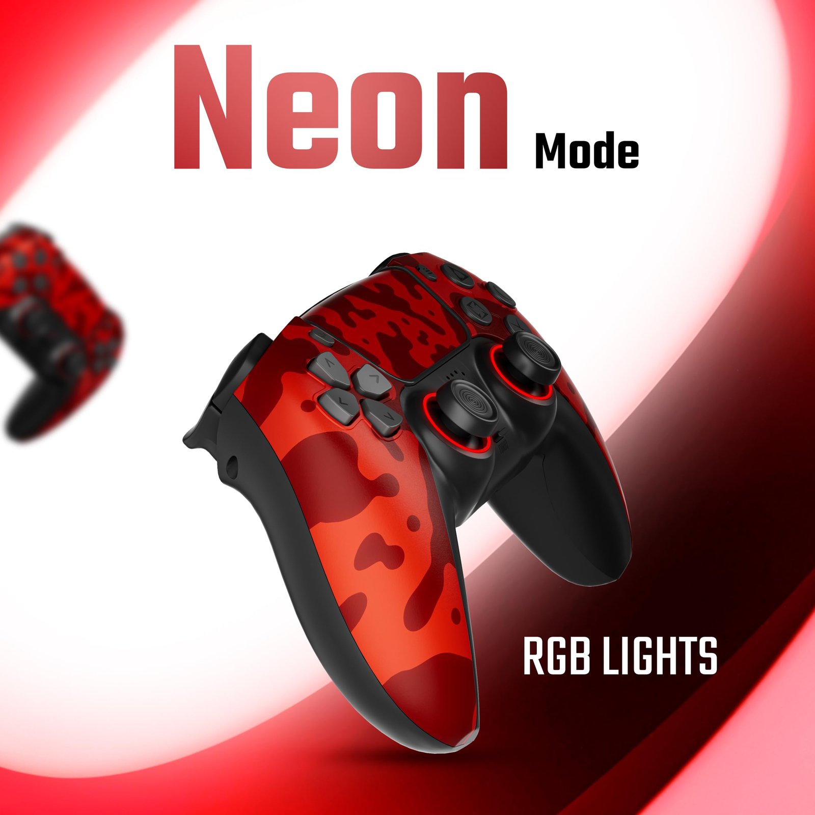 acer Nitro Katana NT-02 Wireless Multi-Platform Game Controller | Bluetooth 5.3 | Touchpad & Built-in Speaker | Dual Vibration | MR/ML Programmable Buttons | Hall Triggers | Switch/PC/Android/iOS/PS4