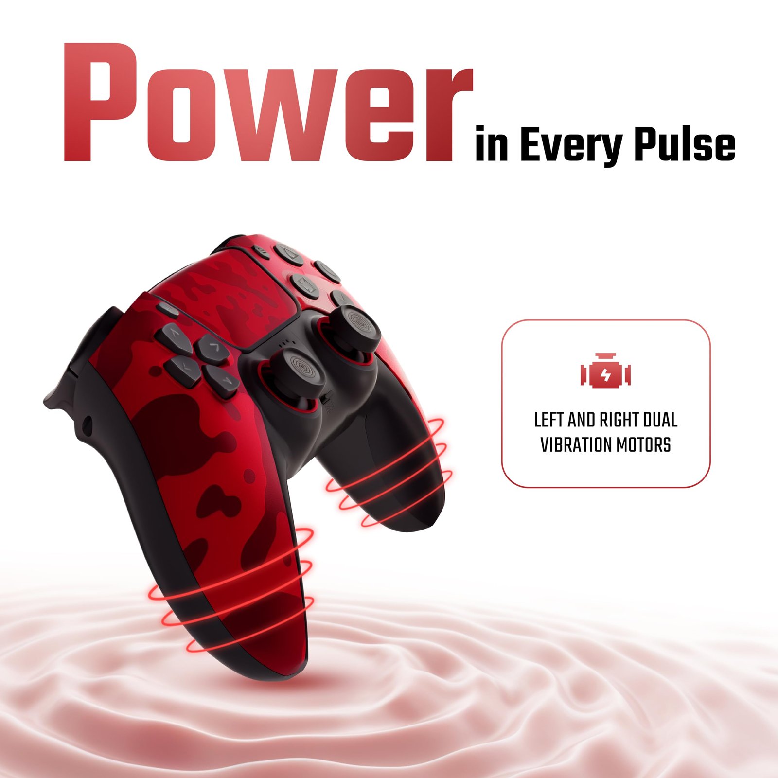 acer Nitro Katana NT-02 Wireless Multi-Platform Game Controller | Bluetooth 5.3 | Touchpad & Built-in Speaker | Dual Vibration | MR/ML Programmable Buttons | Hall Triggers | Switch/PC/Android/iOS/PS4